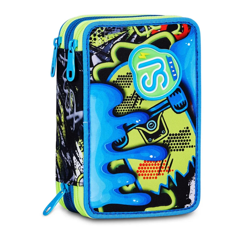 Astuccio 3 Zip SJ Boy – Soft Pouch Boy | Seven