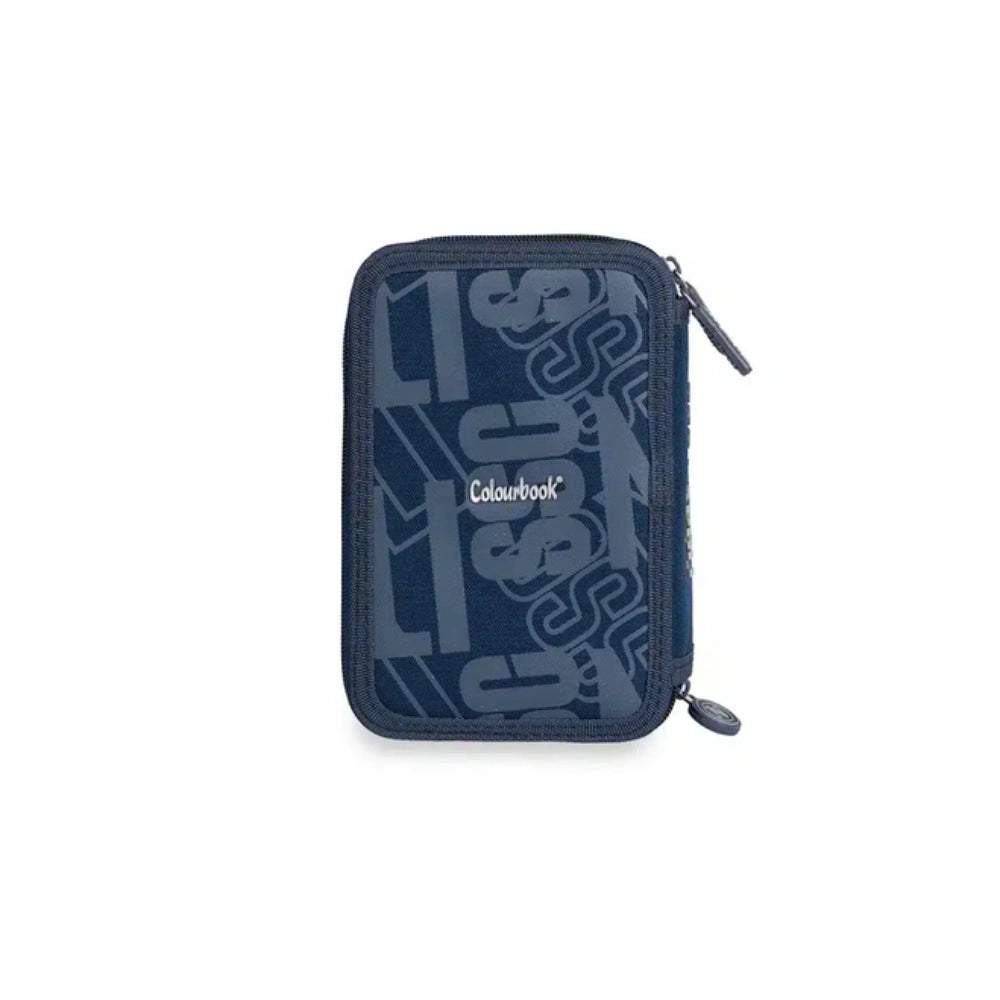 Astuccio 3 Zip SSC Napoli Ufficiale Colourbook con 44 Accessori