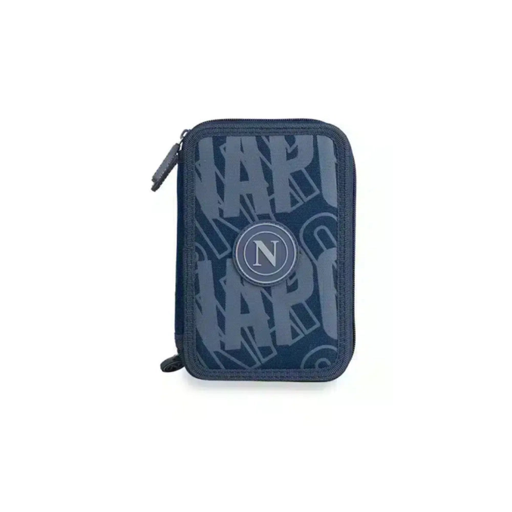 Astuccio 3 Zip SSC Napoli Ufficiale Colourbook con 44 Accessori