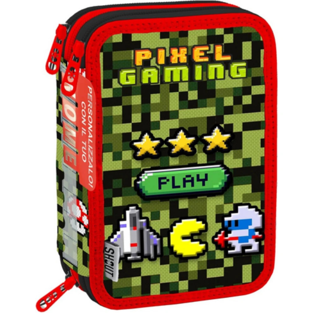Shout Pixel Gaming Astuccio 3 Zip — Completo 44 Pezzi