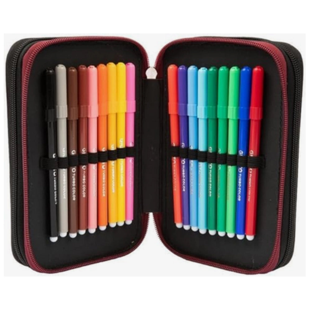 Giochi Preziosi Harry Potter - Astuccio Triplo Scuola Con 3 Zip