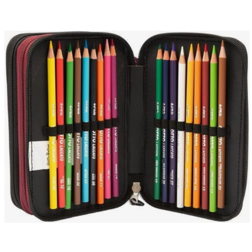 Giochi Preziosi Harry Potter - Astuccio Triplo Scuola Con 3 Zip