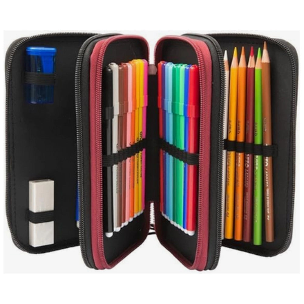 Giochi Preziosi Harry Potter - Astuccio Triplo Scuola Con 3 Zip