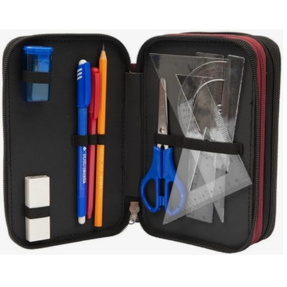 Giochi Preziosi Harry Potter - Astuccio Triplo Scuola Con 3 Zip