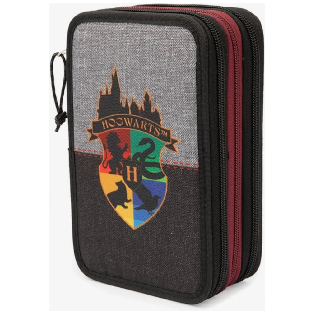 Giochi Preziosi Harry Potter - Astuccio Triplo Scuola Con 3 Zip