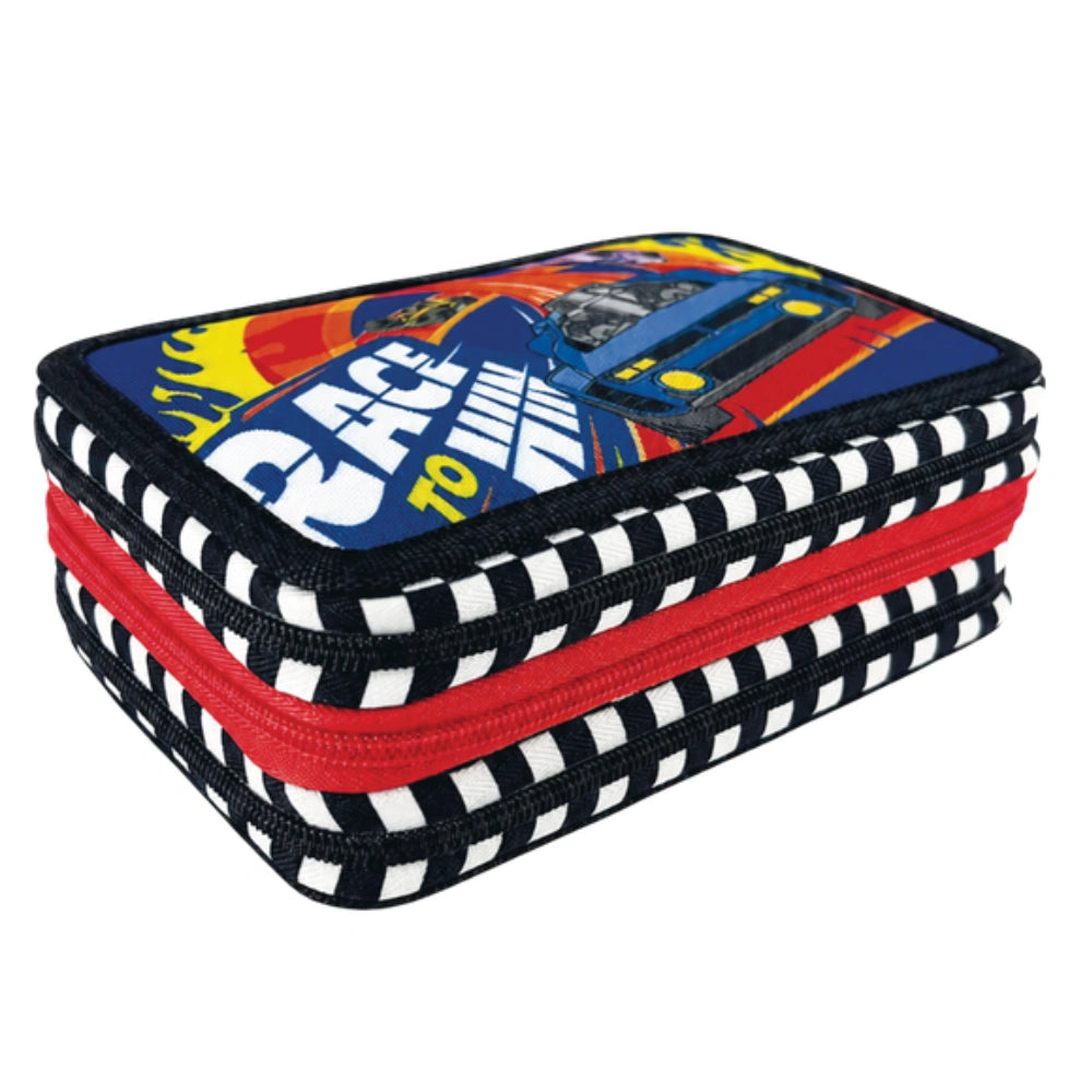 Giochi Preziosi Hot Wheels – Astuccio completo 3 zip blu