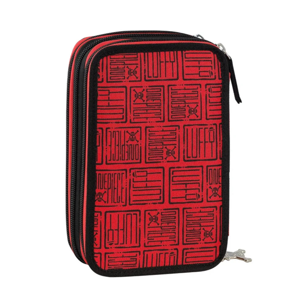 Astuccio One Piece 3 Zip Corredo Completo Scuola 2026
