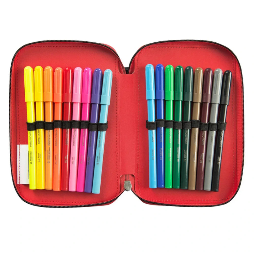 Astuccio One Piece 3 Zip Corredo Completo Scuola 2026