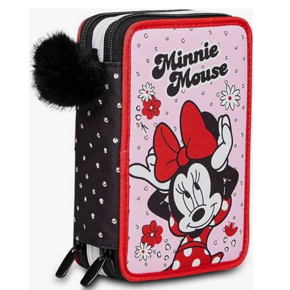 Seven Astuccio 3 Zip MINNIE M IS FOR MOUSE