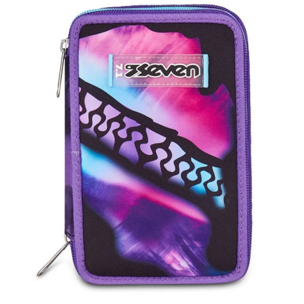 Astuccio Seven® 3 Zip Pink Fusion – Completo 45 Pezzi | Girl