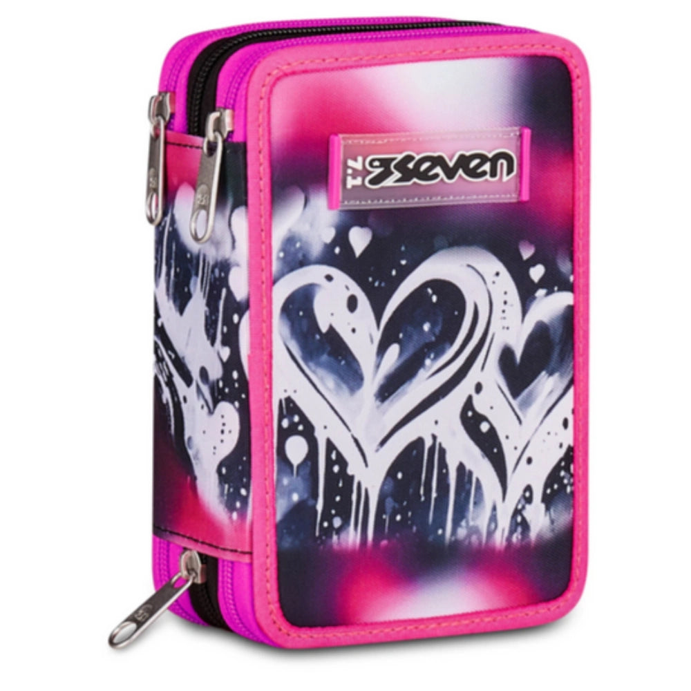 Astuccio Seven® 3 Zip - Plumpy Line Girl