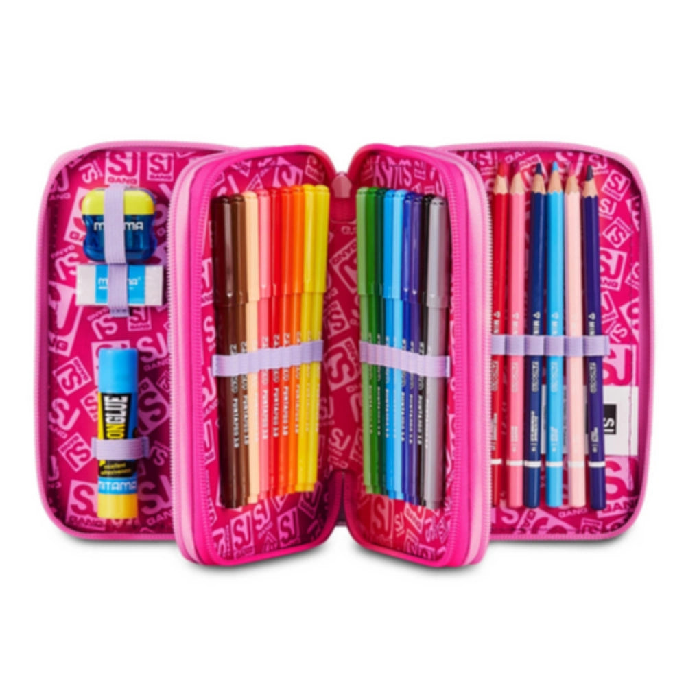 Astuccio 3 ZIP 3D SJ Gang – GLOWCAT | 45 Pezzi