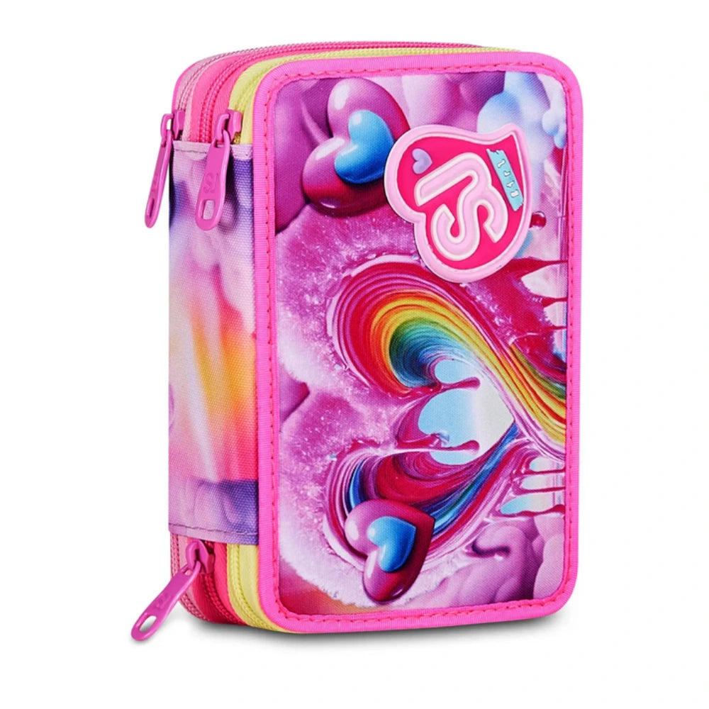 Astuccio 3 ZIP SJ Gang – JOYFUL PINS GIRL | 45 Pezzi