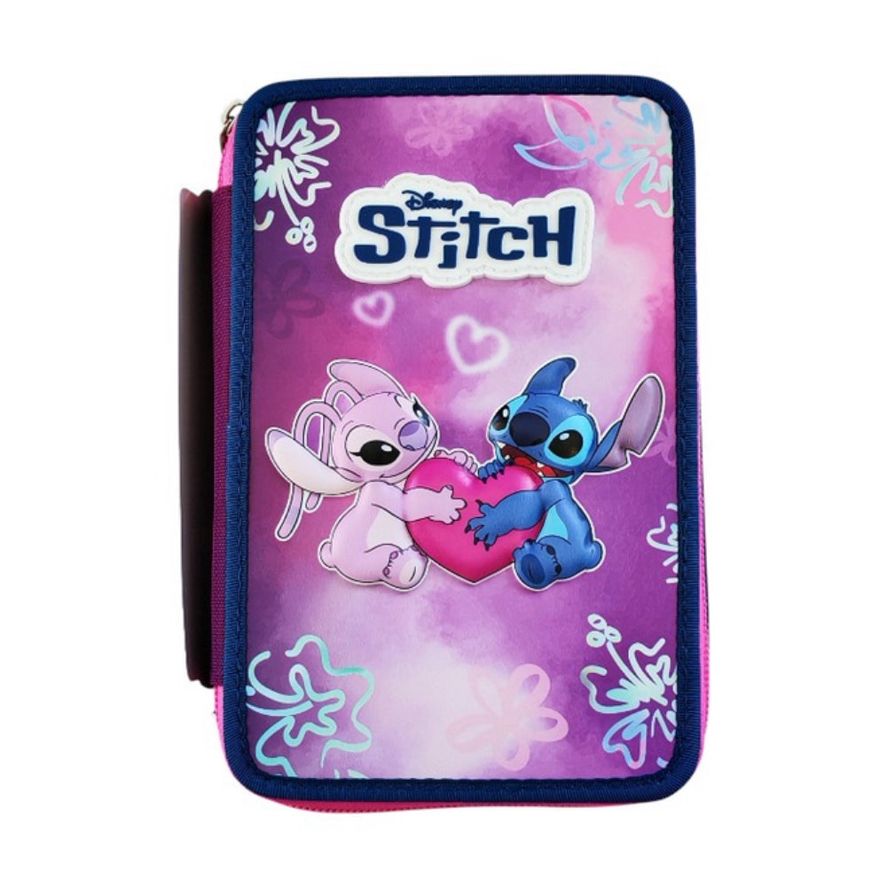 Astuccio 3 Zip Completo Stitch 2026