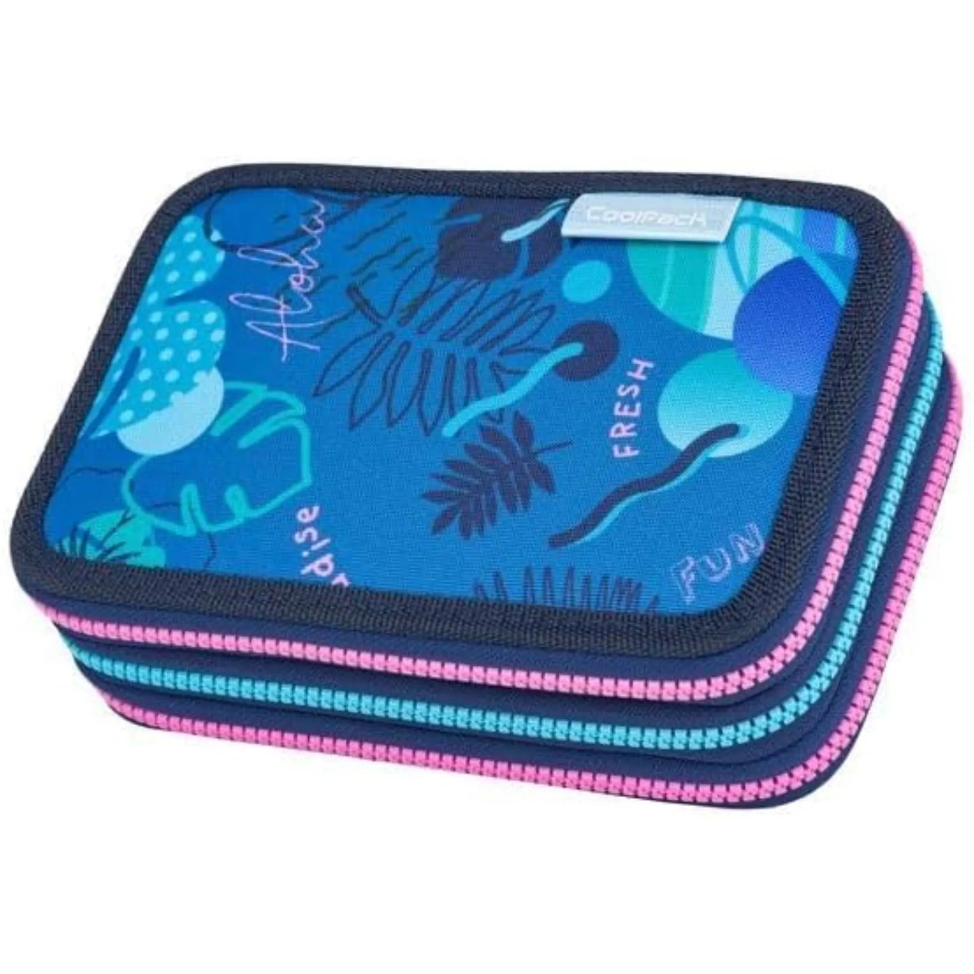 Astuccio 3 zip Stitch Coolpack