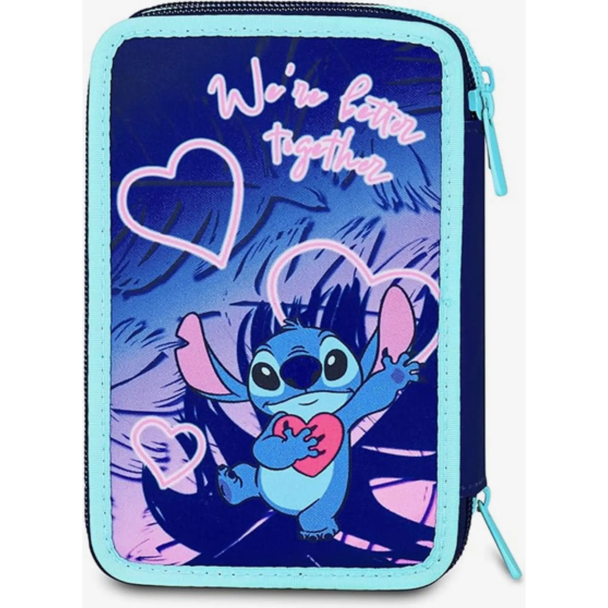 SEVEN Astuccio 3 ZIP Lilo & Stitch Disney — Completo