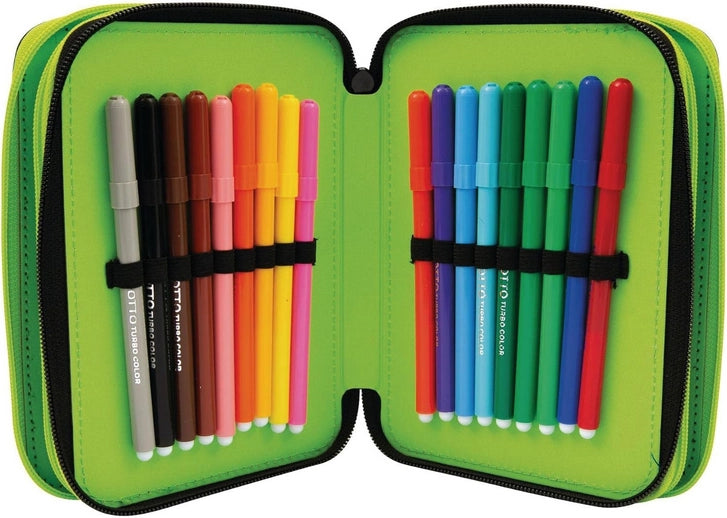 Astuccio Triplo 3 Zip Tartarughe Ninja Caos Mutante 2023 — Giochi Preziosi
