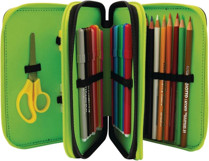 Astuccio Triplo 3 Zip Tartarughe Ninja Caos Mutante 2023 — Giochi Preziosi