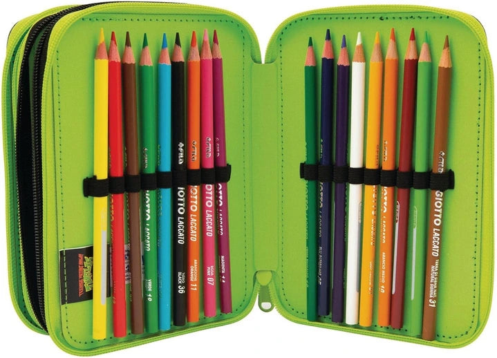 Astuccio Triplo 3 Zip Tartarughe Ninja Caos Mutante 2023 — Giochi Preziosi
