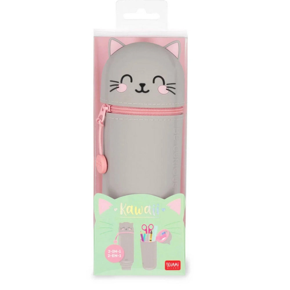 Astuccio 2-in-1 in Silicone Kitty Legami – Be Curious