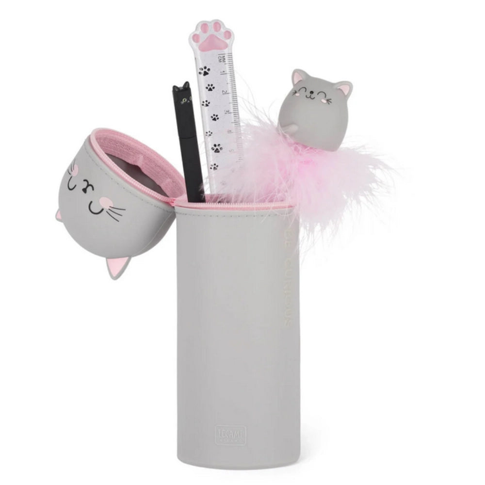 Astuccio 2-in-1 in Silicone Kitty Legami – Be Curious