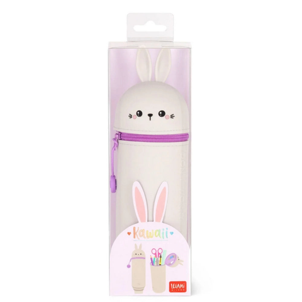 Astuccio 2-in-1 in Silicone Bunny Legami – Don't Worry Be Hoppy