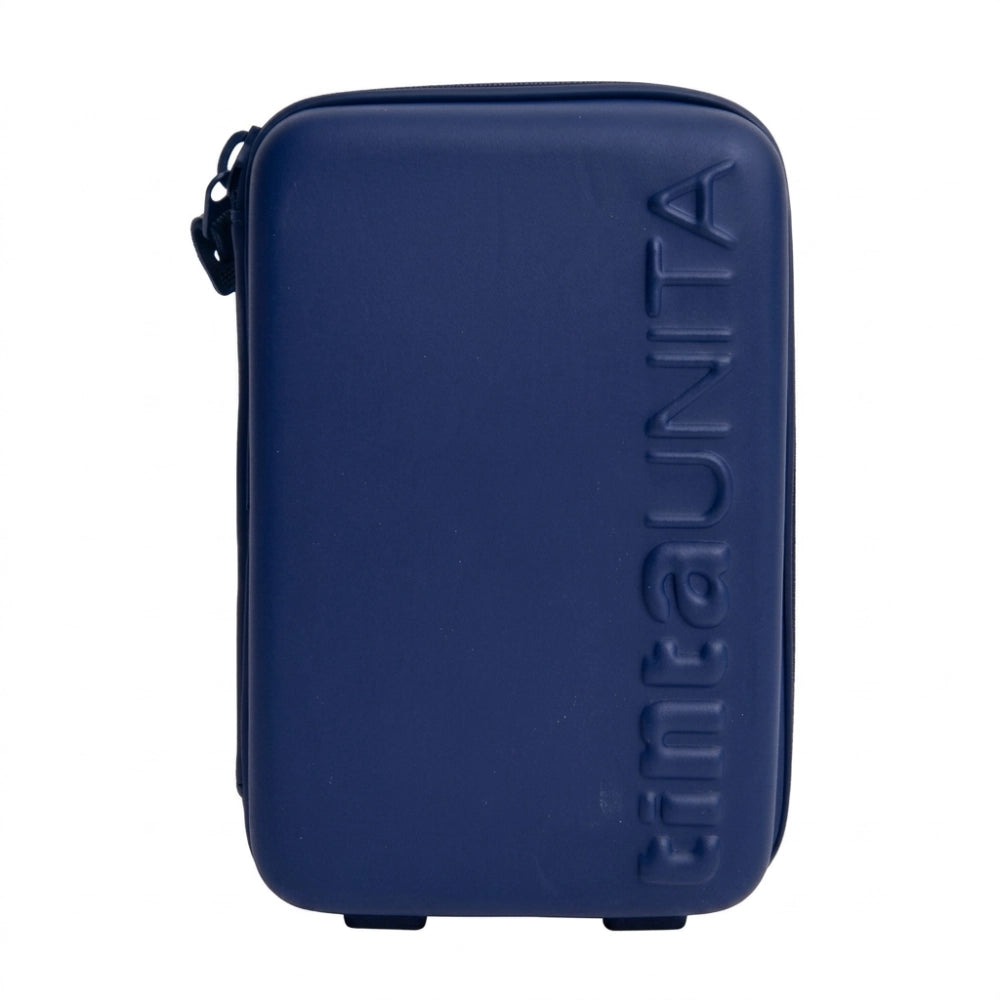 TintaUnita Astuccio Pieno One Time Blu Scuro – 3 Piani, 1 Zip, 43 Pezzi