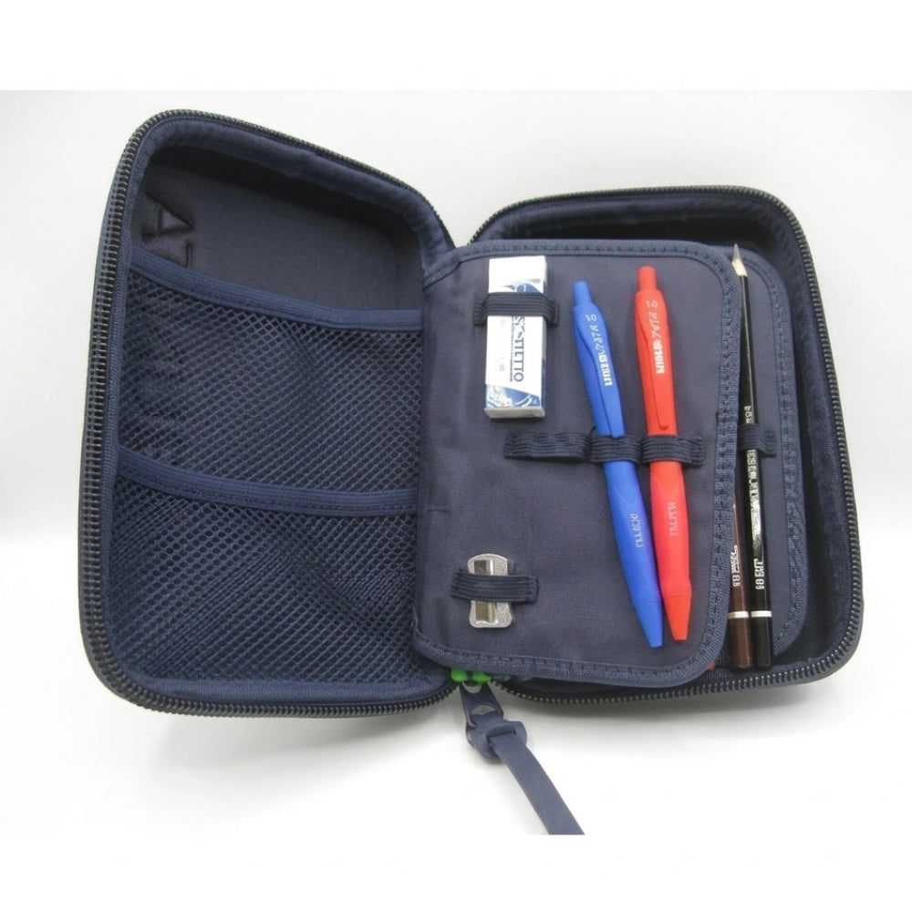 TintaUnita Astuccio Pieno One Time Blu Scuro – 3 Piani, 1 Zip, 43 Pezzi