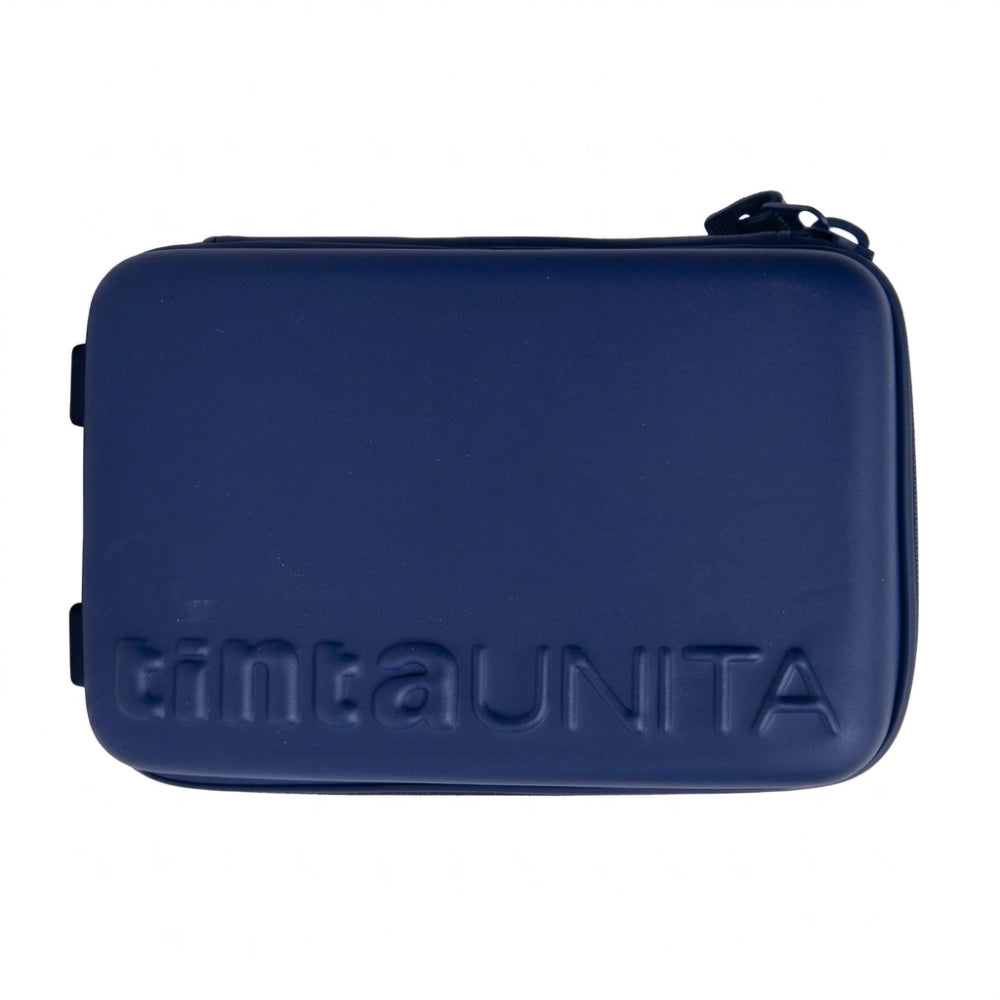 TintaUnita Astuccio Pieno One Time Blu Scuro – 3 Piani, 1 Zip, 43 Pezzi