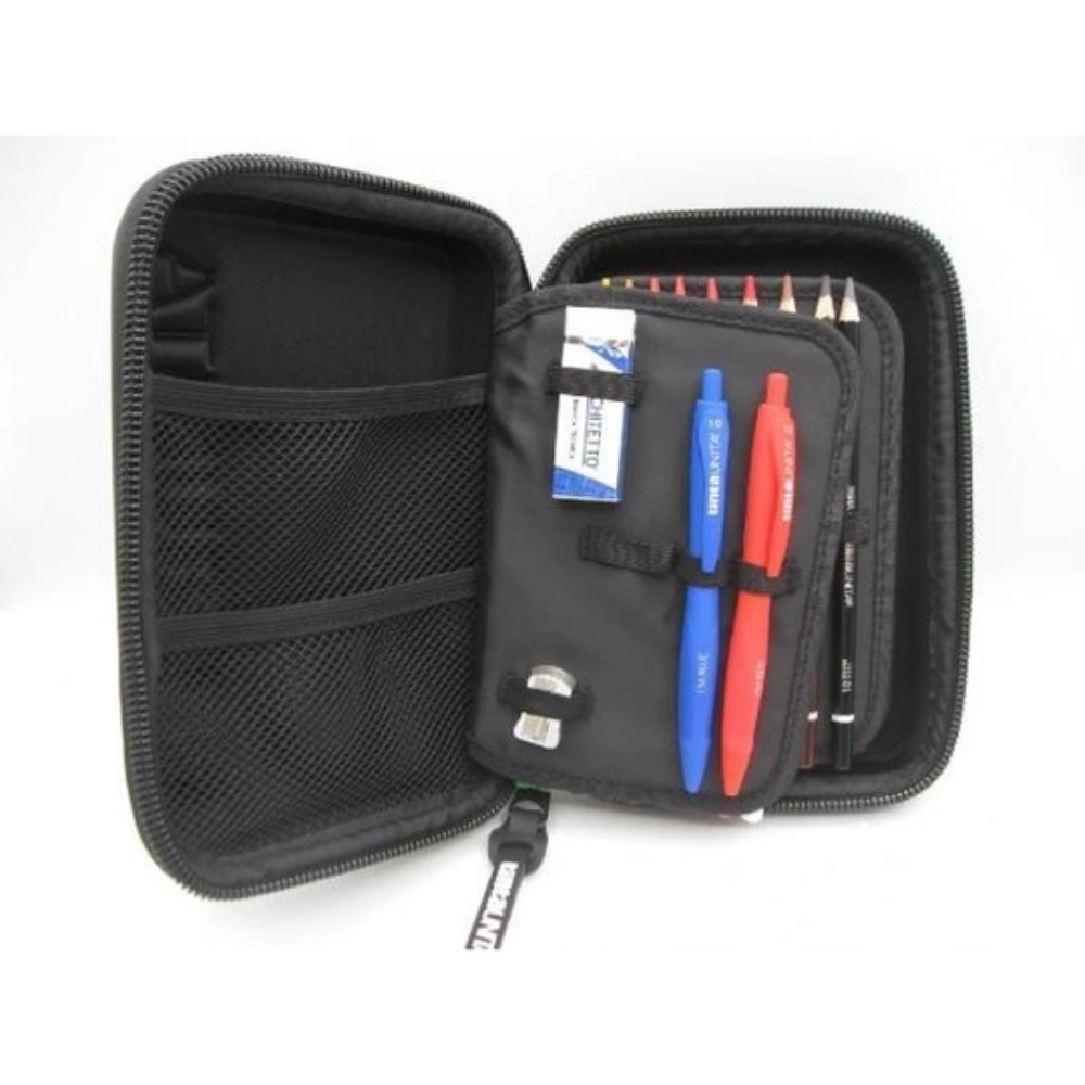 TintaUnita Astuccio Pieno One Time Nero – 3 Piani, 1 Zip, 43 Pezzi