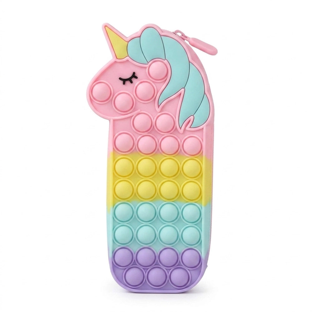 Astuccio Pop It Antistress Back2Fun – Unicorno e Panda Silicone