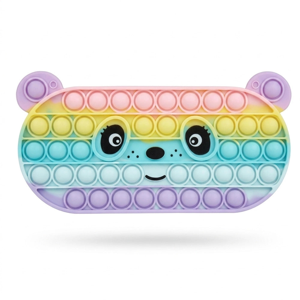 Astuccio Pop It Antistress Back2Fun – Unicorno e Panda Silicone