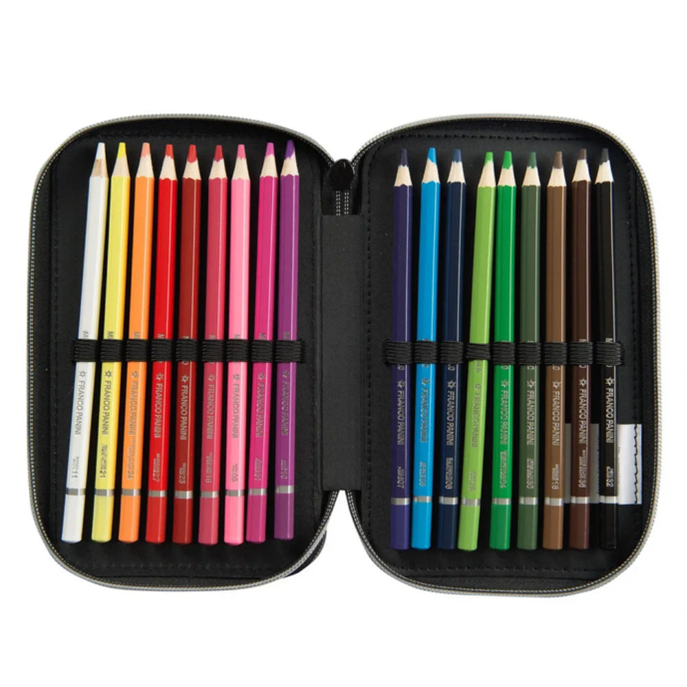 Astuccio Scuola Corredo Completo 3 Zip Comix WBS 2.0 Princess