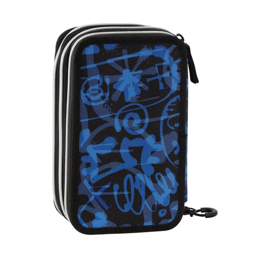Astuccio Scuola Corredo Completo 3 Zip Comix WBS 2.0 Street