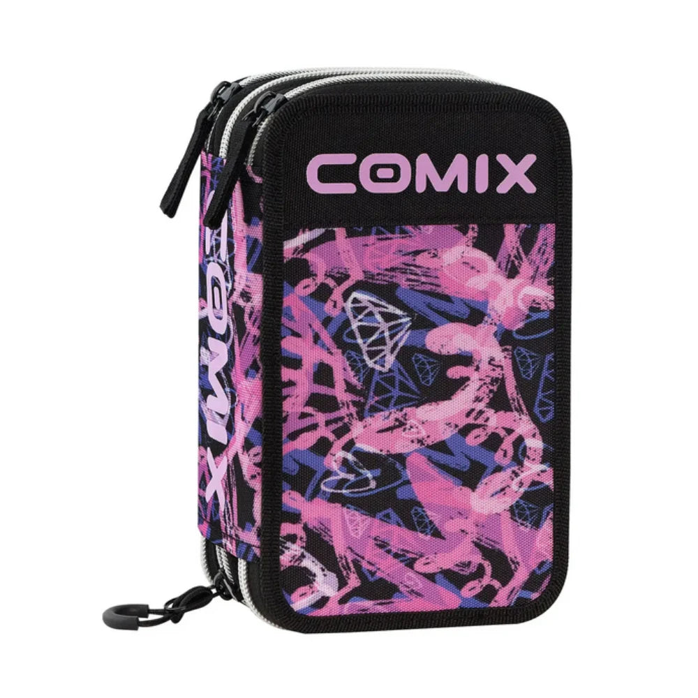 Astuccio Scuola Corredo Completo 3 Zip Comix WBS 2.0 Princess