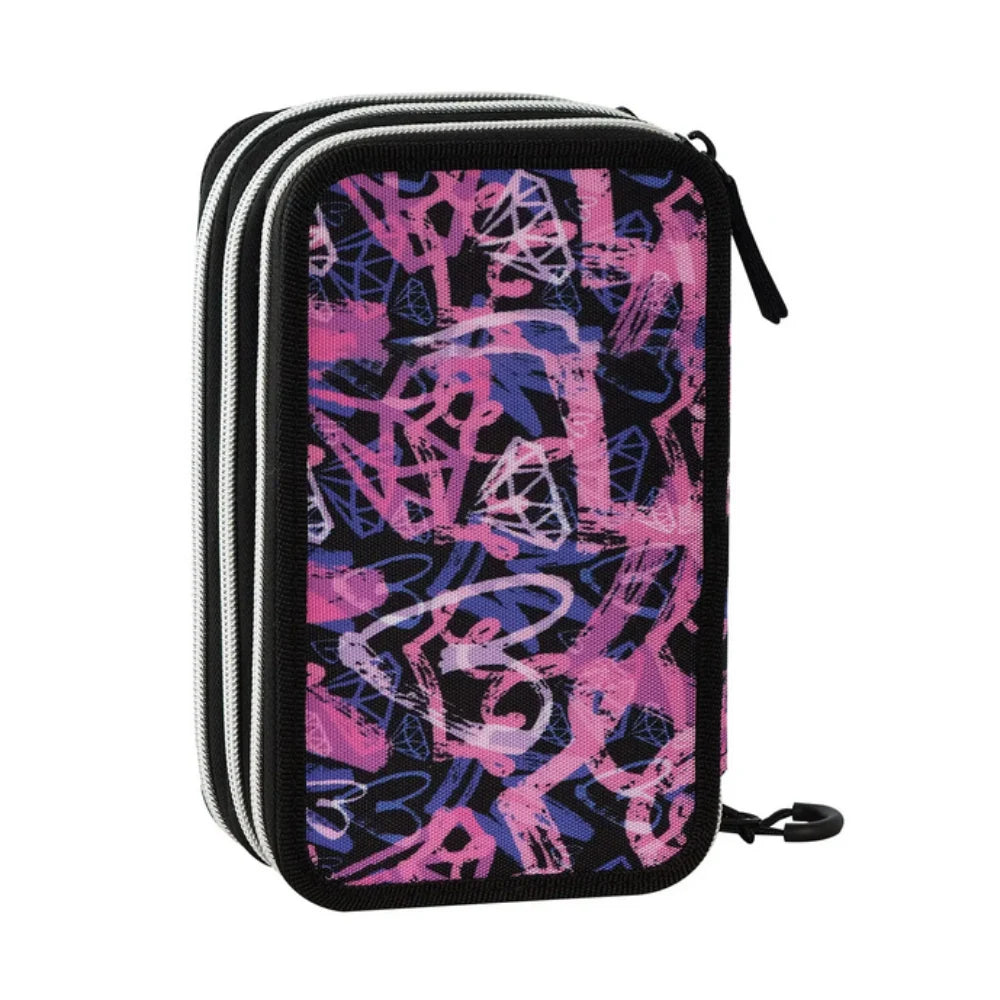 Astuccio Scuola Corredo Completo 3 Zip Comix WBS 2.0 Princess