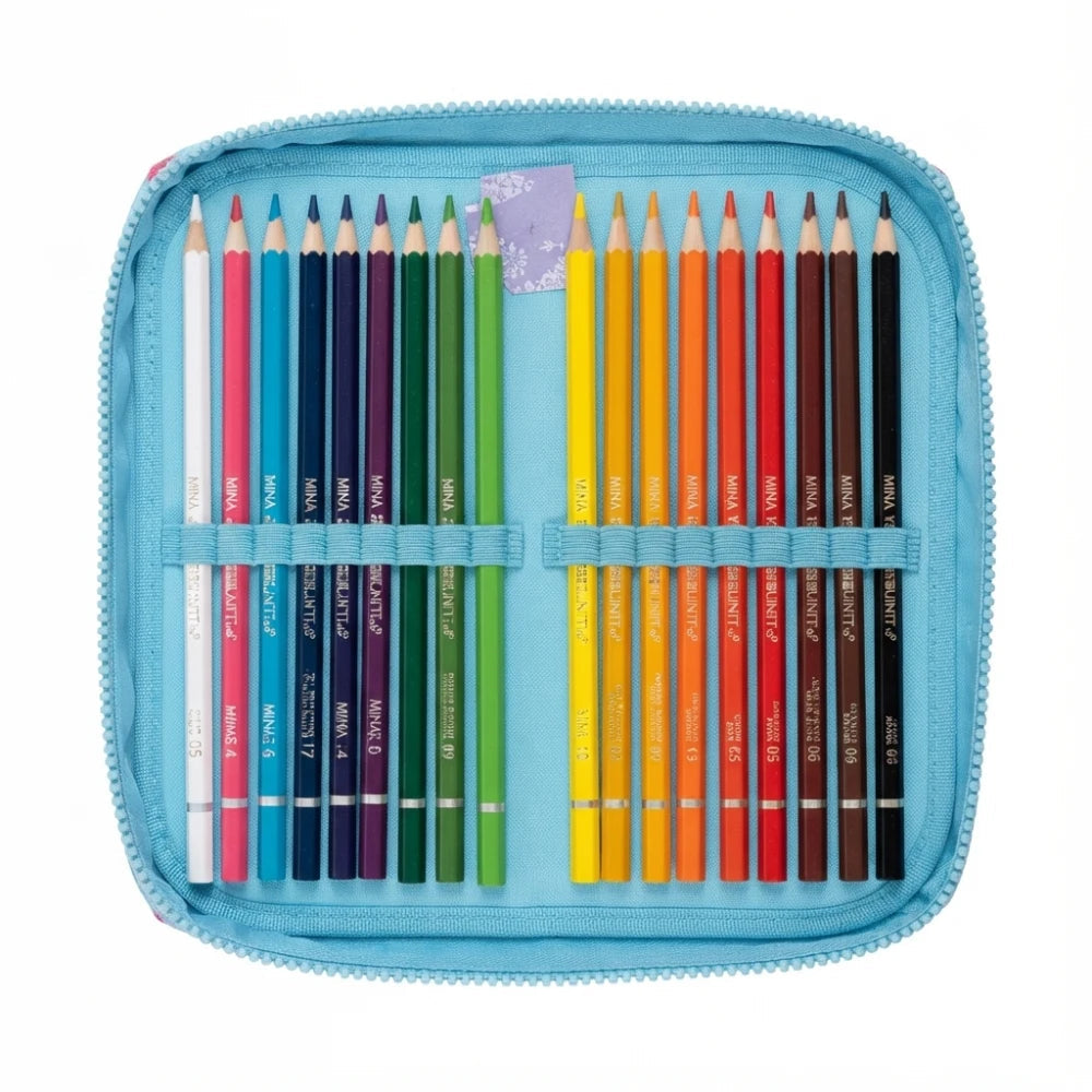 Astuccio OneTime TintaUnita - scomparto pastelli colorati TintaUnita mina 4.0 ad alta resistenza