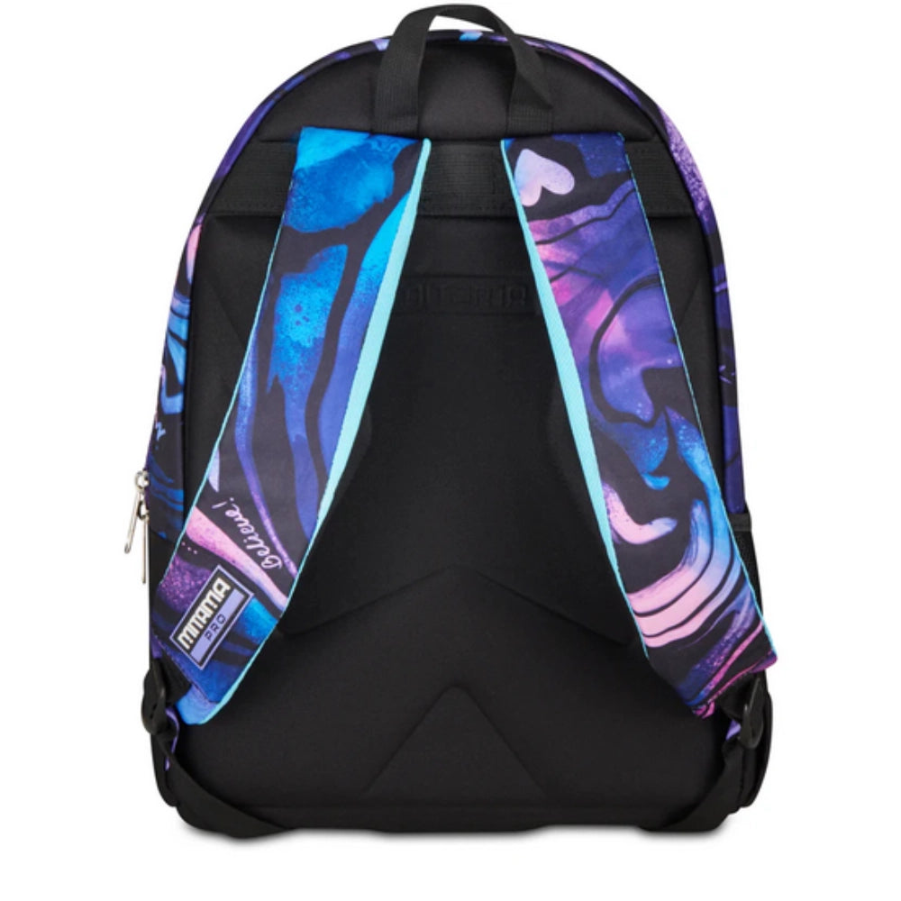 Zaino Scuola 2026 Girl Mitama Triple – 27L Ergonomico con Elastico Fluo