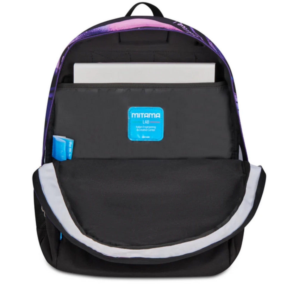 Zaino Scuola 2026 Girl Mitama Triple – 27L Ergonomico con Elastico Fluo