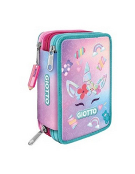 astuccio completo giotto 3 zip cartoleri claudio 