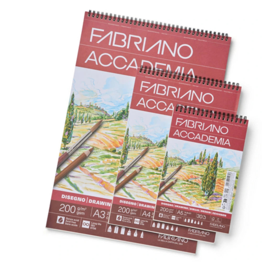 Fabriano Accademia – Album da Disegno Spiralato A4
