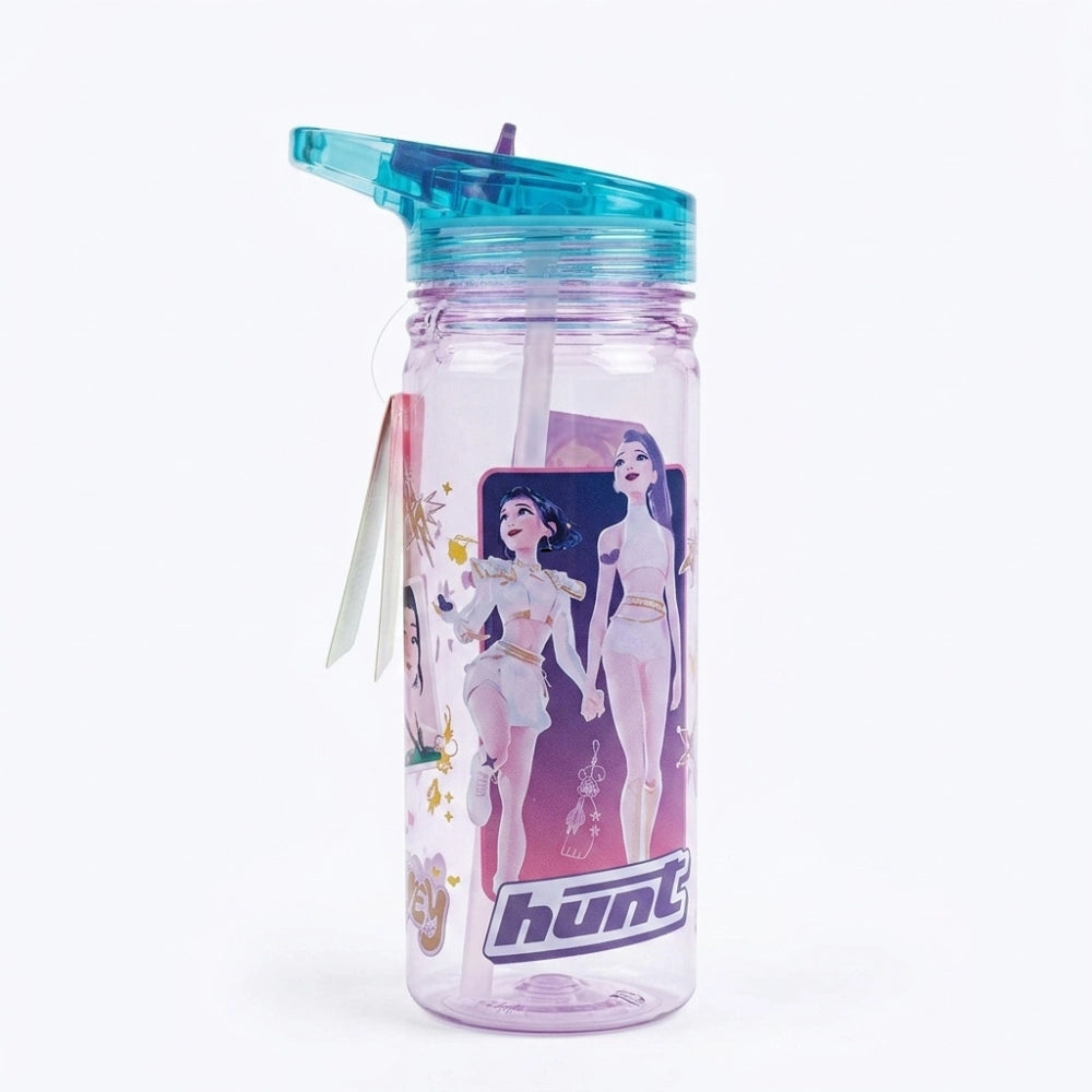 Borraccia K-Pop Demon Hunters Huntrix 580ml con Cannuccia Ripiegabile Ecozen – Stor