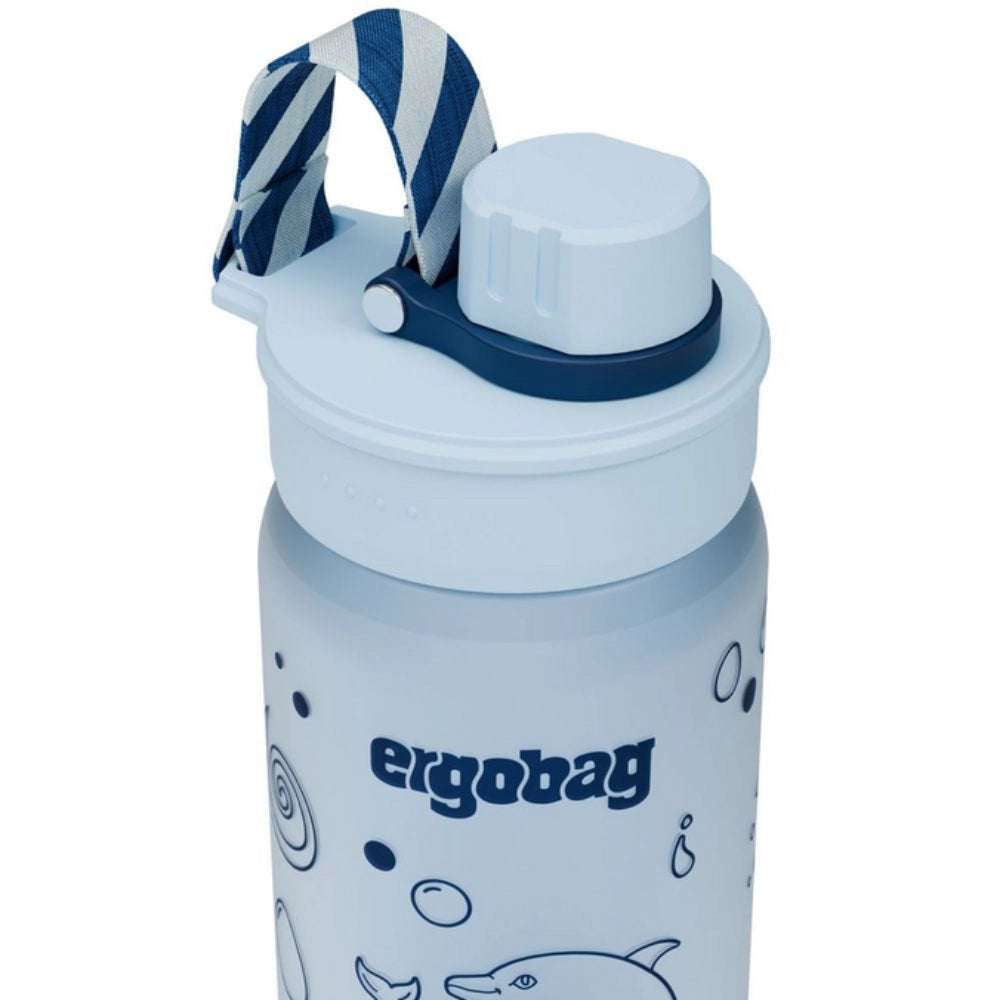 Borraccia Ergobag Delfino 550ml – Tritan, Leggera e Perfetta per la Scuola