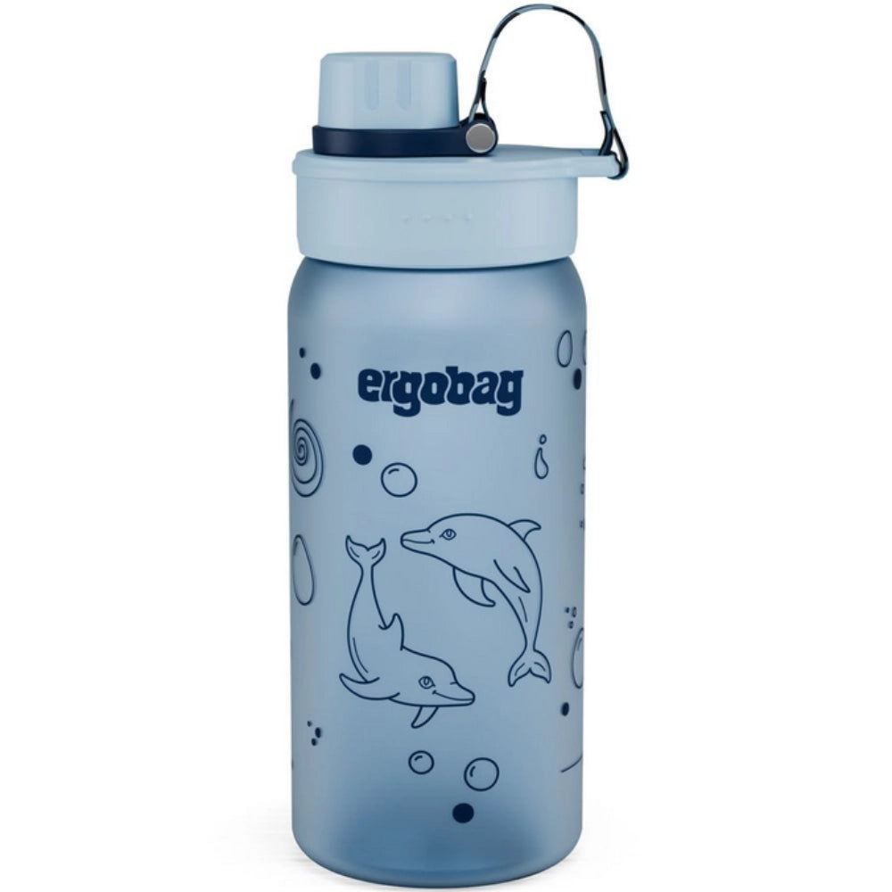 Borraccia Ergobag Delfino 550ml – Tritan, Leggera e Perfetta per la Scuola