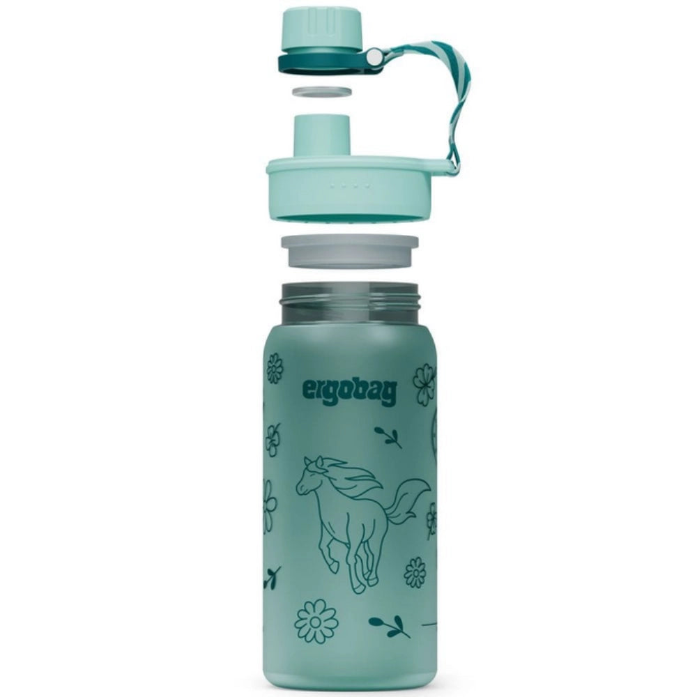 Borraccia Ergobag Cavalli 550ml – Tritan, Leggera e Perfetta per la Scuola