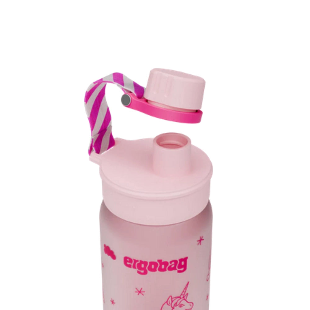 Borraccia Ergobag Rosa Unicorno 550ml – Tritan, Lavabile in Lavastoviglie