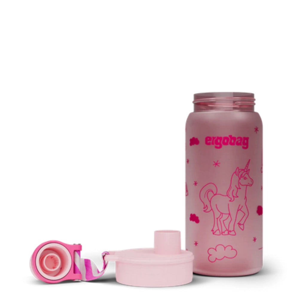 Borraccia Ergobag Rosa Unicorno 550ml – Tritan, Lavabile in Lavastoviglie