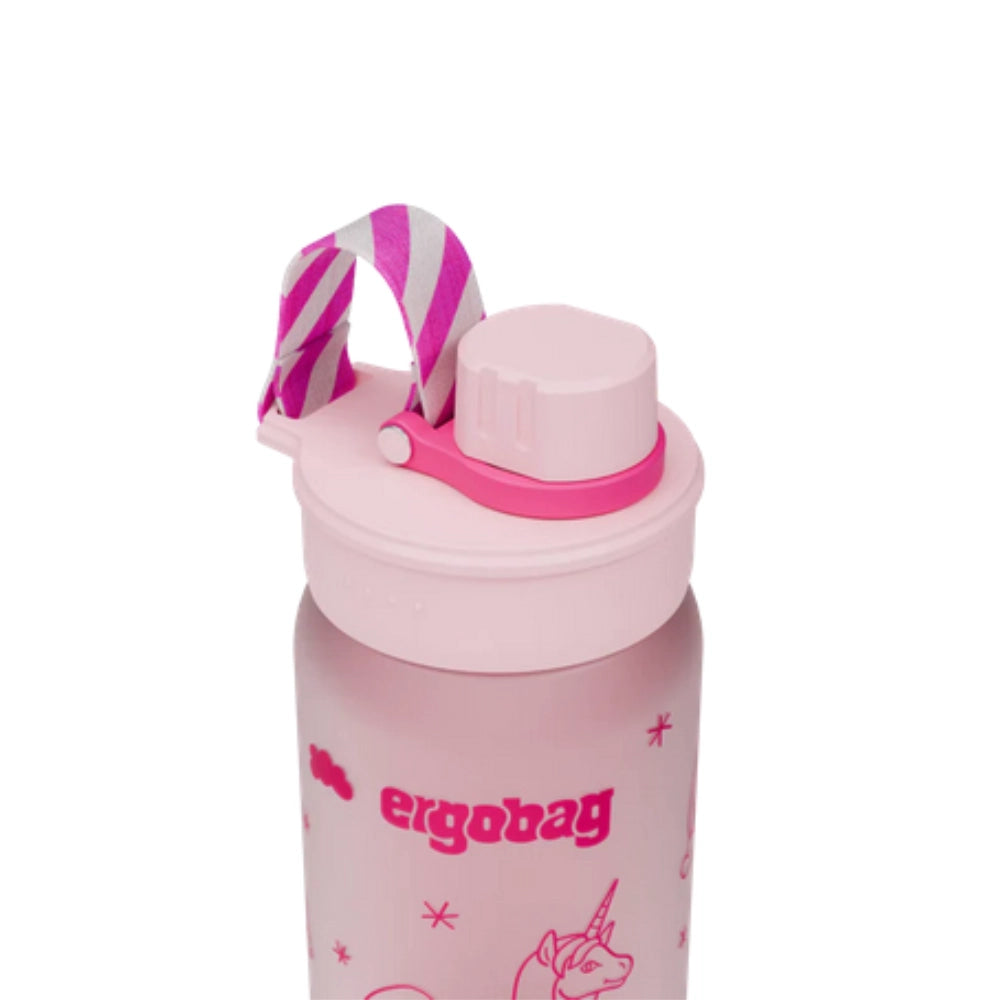 Borraccia Ergobag Rosa Unicorno 550ml – Tritan, Lavabile in Lavastoviglie