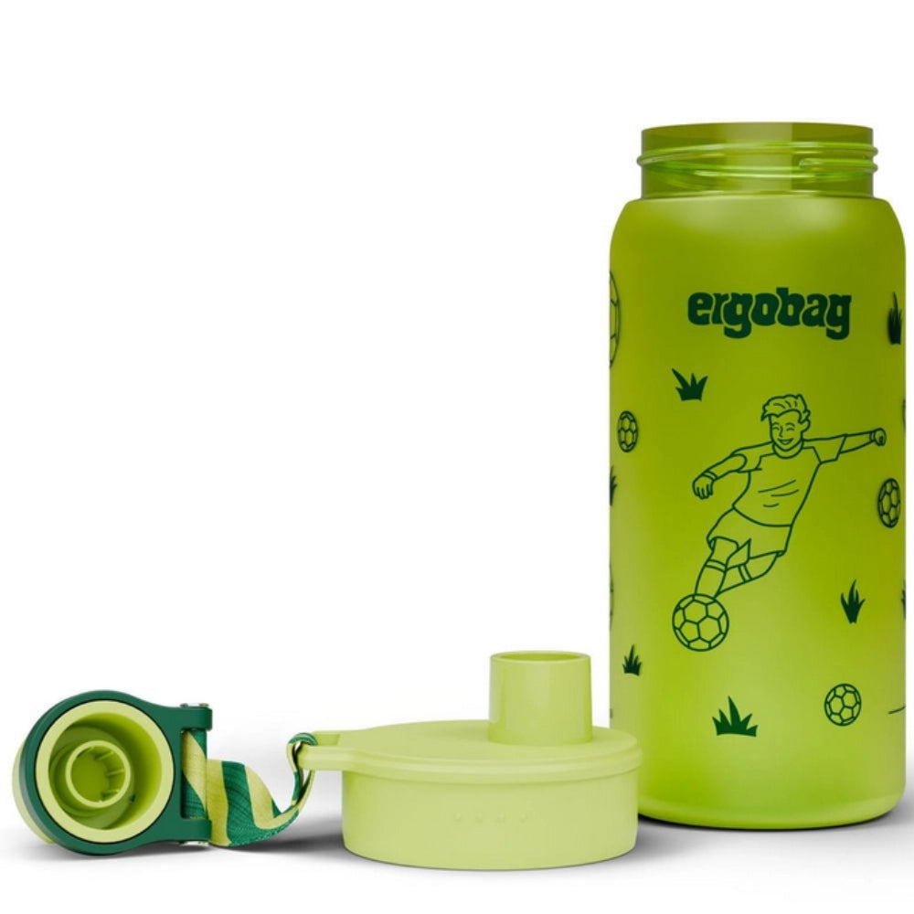 Borraccia Ergobag Calcio 550ml – Tritan, Leggera e Perfetta per la Scuola