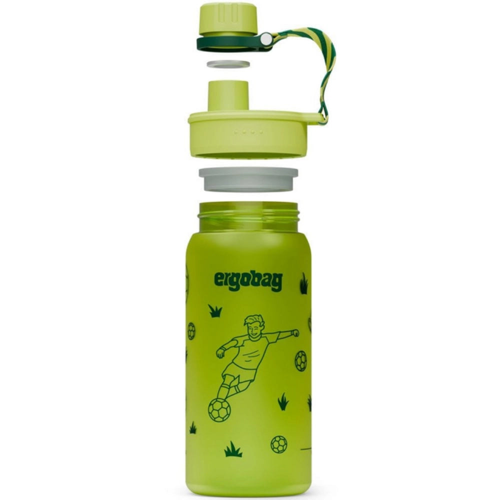 Borraccia Ergobag Calcio 550ml – Tritan, Leggera e Perfetta per la Scuola